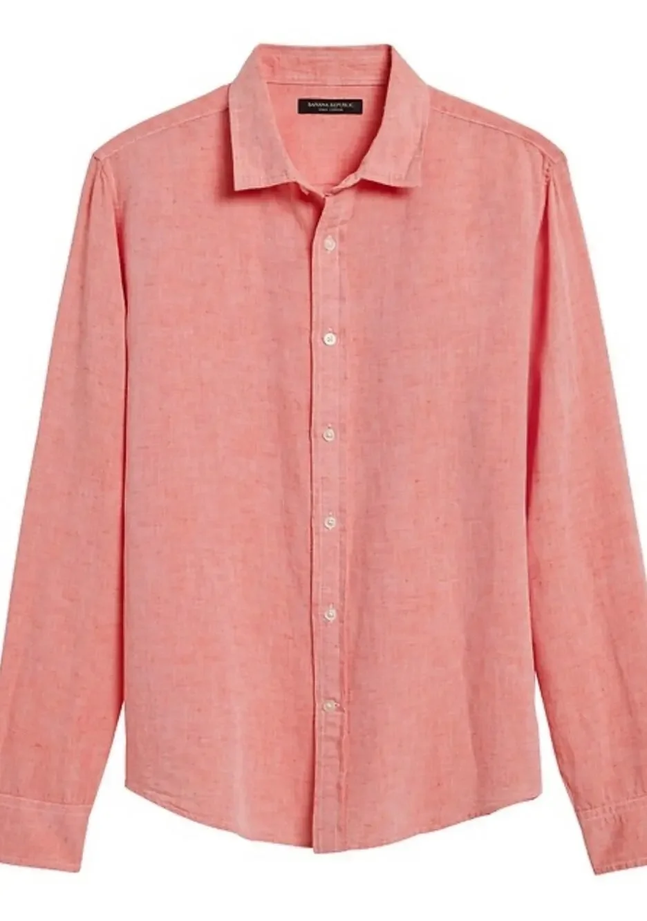 Banana Republic Men’s Slim Linen blend Red XXLT Big and Tall NWT